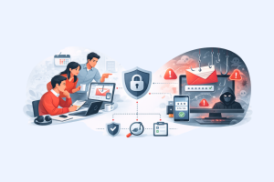 Cybersecurity begint bij mensen: waarom security awareness essentieel is Cybersecurity begint bij mensen: waarom security awareness essentieel is